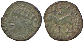 Napoli. Federico III d’Aragona (1496-1501). Cavallo AE gr. 2,08. P.R. 21. MIR 110/3. Vall-Llosera i Tarres pag. 446, EI/b1. Estremamente raro. Esempla...