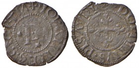 Pesaro. Giovanni Sforza (1489-1500 e 1503-1510). Picciolo MI gr. 0,40. CNI –. Cavicchi PS, 108 (questo esemplare illustrato). Ex aste Leu 68/1996, 572...