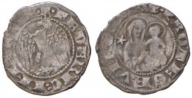 Pisa. Repubblica. Emissioni a nome di Federico II (1313-1406). Grossetto (1316-1325) AG gr. 1,01. CNI 67/70 (bianco). MIR 411/2. Estremamente raro. BB