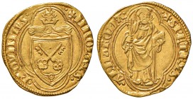 Roma. Niccolò V (1447-1455). Ducato papale AV gr. 3,50. Muntoni 4. Berman 326. MIR 329/2. SPL/q.SPL