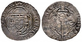 Portugal. Alfonso V (1416-1458). Espadim. (Gomes-tipo 20). 1,67 g. Escasa. MBC. Est...160,00. /// ENGLISH: Portugal. Alfonso V (1416-1458). Espadim. (...