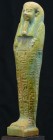 Egypte - 3ème période intermédiaire - Oushebti en fritte - 1069 / 747 av. J.-C. (21ème-24ème dynastie)
Très grand et bel oushebti de couleur vert tur...