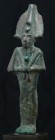 Egypte - Basse époque - Statuette d'Osiris en bronze - 664 / 332 av. J.-C. (26ème-30ème dynastie)
Belle statue en bronze représentant Osiris, les bra...