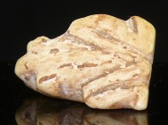 Proche Orient - Bactriane - Perle zoomorphe en calcite (grenouille) - 1000 av. J.-C.
Perle en calcite représentant une grenouille. Dimension : 30 mm....