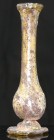 Romain - Vase en verre irisé - 100 / 300 ap. J.-C.
Petit vase en verre irisé et piédouche. Pas de trace de restauration. Dimension : 75 mm.