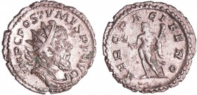 Postume - Antoninien (260-265, Cologne) - Hercule
A/ IMP C POSTVMVS P F AVG Buste de Postume radié et drapé à droite. 
R/ HERC PACIFERO. Hercule nu,...