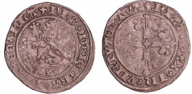 Flandre - Philippe Le Beau - Demi-Briquet (Gant)
Philippe Le Beau (1482-1506). A/ + PHS DEI GRA DVX CO FLA Lion debout à gauche.
R/ + FIAT PAX IN VI...