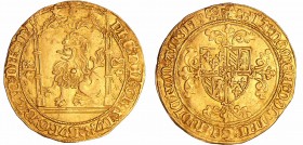Brabant - Philippe Le Bon - Lion d'or (Maline)
Philippe le Bon (1430-1467). A/ PHS DEI GRA DVX BVRG BRAB DNS ML Lion assis sous un dais
.R/ + SIT NO...