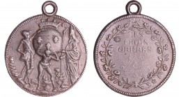 France - Révolution - Médaille populaire pour la réunion des trois ordres le 27 juin 1789
TB
Hennin.14-TNG PL
Etain ; 26.21 gr ; 44 mm
Avec bélièr...