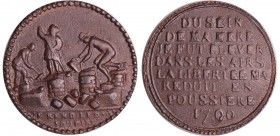 France - Révolution - Médaille destruction de la Bastille, 1790
SUP
Hennin.186
Etain ; 13.58 gr ; 32 mm