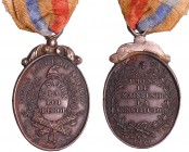 France - Révolution - Médaille commémorant le serment individuel prescrit par la Constitution, 1791
TTB
Hennin.224-TNG PL XXX
Bronze ; 6.53 gr ; 26...