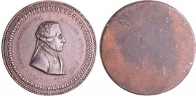 France - Révolution - Médaille éxécution de J. Silvain Bailly, 1793
TTB+
Hennin.554
Bronze ; 37.02 gr ; 43 mm