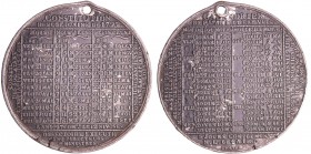 France - Révolution - Médaille par Tiolier représentant un almanach pour la 5ème année républicaine
TTB
Hennin.753
Etain ; 23.19 gr ; 45 mm
Trou d...