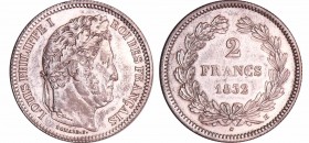 Louis-Philippe Ier (1830-1848) - 2 francs 1832 H (La Rochelle)
SUP / SPL
Ga.520-F.260
Ar ; 9.97 gr ; 27 mm