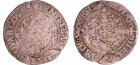Belgique - Principauté de Liége - Ernest de Bavière (1581-1612) - Demi ernestus 1582
TB
Ch.535
Ar ; 2.33 gr ; 26 mm