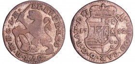 Belgique - Principauté de Liége - Jean Théodore de Bavière (1744-1763) - Ecalin 1752 faux d'époque
TTB
KM#165
Bill ; 3.13 gr ; 24 mm
