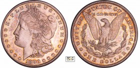 Etats-Unis - 1 dollars Morgan 1880 S (San Francisco)
PCGS MS 63
KM#110
Ar ; 26.76 gr ; 38 mm
PCGS #38754227