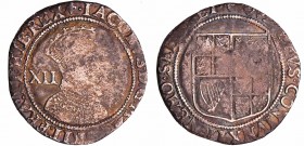 Grande-Bretagne - James I (1603-1625 - Shilling, first coinage
TB
Spink.2646
Ar ; 4.95 gr ; 28 mm