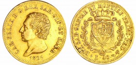 Italie - Carlo Felice (1821-1831) - Règne de Sardaigne - 40 lires 1825 (Turin)
SUP
Montenegro.24
Au ; 12.91 gr ; 26 mm