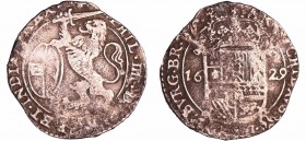 Pays-Bas Espagnols - Duché du Brabant - Philippe IV (1621-1665) - Escalin 1629 (Maastricht)
TB
W.1036 - GH.333/2
Ar ; 4.53 gr ; 29 mm