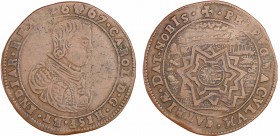 Pays-Bas méridionaux - Jeton - Construction des fortifications de Charleroi, 1667 Bruxelles
TTB
Dugn.4238
Cu ; 5.78 gr ; 30 mm