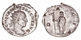 Trajano Decio
Antoniniano. AR. Roma. R/DACIA. 4.47g. RIC.12b. Muy bonita pieza. EBC.