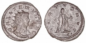 Galieno
Antoniniano. VE. Antioquía. (253-268). R/VIRTVS AVG· en exergo VIIC. Hércules estante mirando a la izq., portando maza y piel de león. 3.81g....