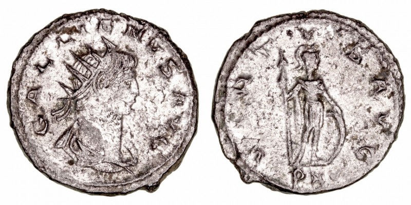 Galieno
Antoniniano. VE. Antioquía. (253-268). R/VIRTVS AVG., en exergo PXV. Vi...