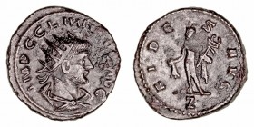 Claudio II
Antoniniano. VE. Antioquía. (268-270). R/FIDES AVG., en exergo Z. 3.29g. RIC.207. MBC-/MBC.