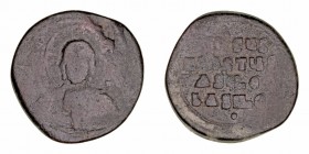 Anónimo
Follis. AE. (siglo IX-X). 14.73g. 31.00mm. (BC).