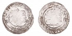 Califato de Córdoba
Hixem II
Dírhem. AR. Al Andalus. 380 H. 2.91g. V.512. Acuñación floja en el centro. (BC+).