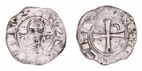 Acuñaciones de Los Cruzados
Dinero. AR. Antioquía. (1163-1201). Bohemundo III (Príncipe de Antioquía). 0.83g. CCS. 60. MBC.