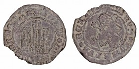 Corona Castellano Leonesa
Enrique IV
Maravedí. AE. Segovia. 2.25g. AB.805.2. Escasa así. MBC.