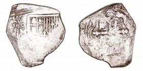 Felipe IV
4 Reales. AR. Méjico P. (1656). 12.80g. (Cal.1074 (2019). (BC).