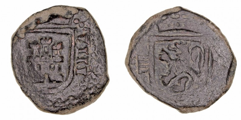 Felipe IV
8 Maravedís. AE. Valladolid. (1626). 6.69g. (Cal.1680). BC.