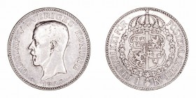 Suecia Gustavo V
Corona. AR. 1925. 7.49g. KM.786.2. MBC+.