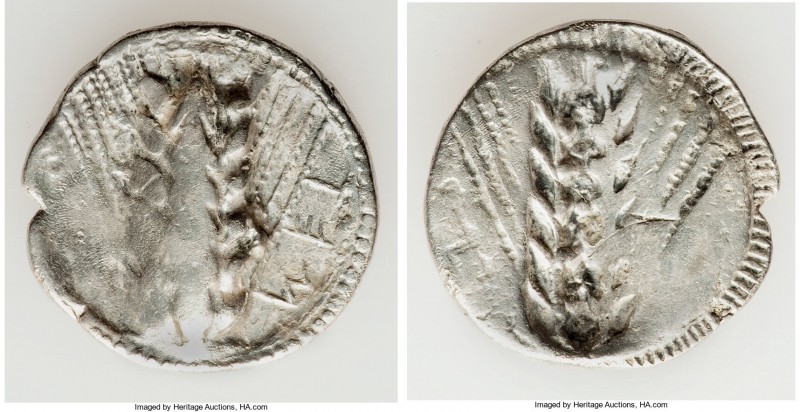 LUCANIA. Metapontum. Ca. 470-440 BC. AR stater (22m, 7.52 gm, 12h). Fine. MET (o...