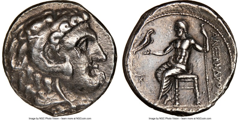 MACEDONIAN KINGDOM. Alexander III the Great (336-323 BC). AR tetradrachm (25mm, ...