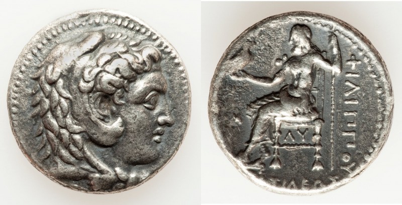 MACEDONIAN KINGDOM. Philip III Arrhidaeus (323-317 BC). AR tetradrachm (21mm, 16...