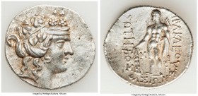THRACIAN ISLANDS. Thasos. Ca. 2nd-1st centuries BC. AR tetradrachm (33mm, 17.06 gm, 12h). XF. Ca. 148-90/80 BC. Head of Dionysus right, crowned with i...