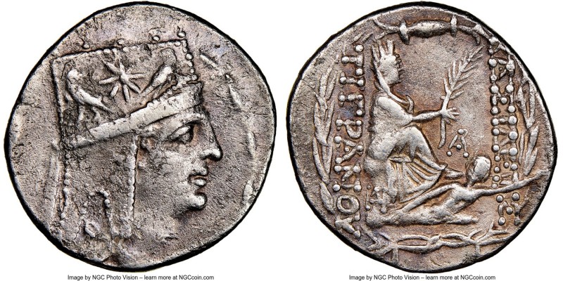 ARMENIAN KINGDOM. Tigranes II the Great (95-56 BC). AR tetradrachm (26mm, 15.73 ...