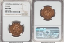 Republic copper Essai Centavo 1878 MS66 Red and Brown NGC, KM-E1.

HID09801242017

© 2020 Heritage Auctions | All Rights Reserve
