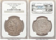 Archduke Ferdinand Taler ND (1564-1595) MS62 NGC, Hall mint, Dav-8097. Lustrous fields cloaked in rose-gray toning.

HID09801242017

© 2020 Herita...
