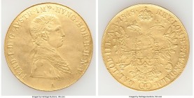 Ferdinand I gold 4 Ducat 1848-A XF (Cleaned), Vienna mint, KM2270. 39.5mm. 13.60gm. AGW 0.4427. 

HID09801242017

© 2020 Heritage Auctions | All R...