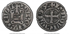 3-Piece Lot of Certified Assorted Deniers PCGS, 1) Louis IX Denier Tournois ND (1245-1270) - VF35, Dup-193 2) Besançon Denier ND (13th-14th Century) -...