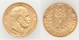 Prussia. Wilhelm I gold 10 Mark 1878-A XF, Berlin mint, KM504. 19.4mm. 3.92gm. 

HID09801242017

© 2020 Heritage Auctions | All Rights Reserve