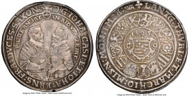 Saxe-Gotha. Johann Casimir & Johann Ernst II Taler 1605-WA XF Details (Plugged) NGC, Coburg mint, Dav-7426. 

HID09801242017

© 2020 Heritage Auct...