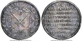 Saxony. August I Taler 1567 HB-FF XF Details (Mount Removed) NGC, Dresden mint, KM-MB209, Dav-9800. 

HID09801242017

© 2020 Heritage Auctions | A...