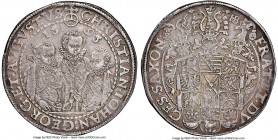 Saxony. Christian II, Johann Georg & August Taler 1595-HB XF Details (Edge Filings) NGC, Dresden mint, Dav-9820. 

HID09801242017

© 2020 Heritage...