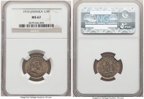 British Colony. Edward VII Farthing 1910 MS67 NGC, KM21. Last year and rarest date of type. 

HID09801242017

© 2020 Heritage Auctions | All Right...